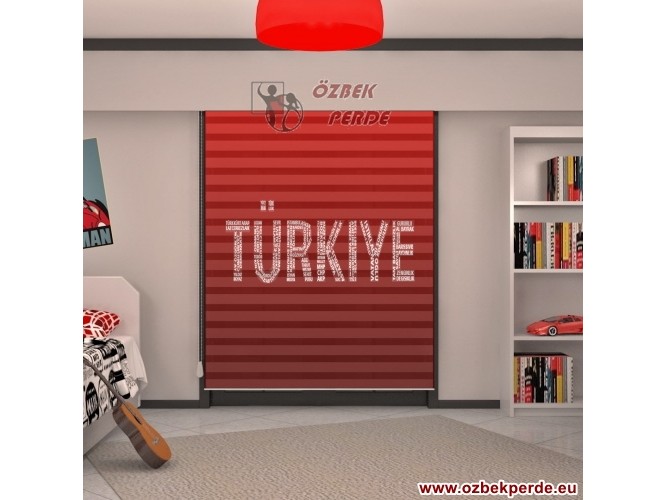 Türkiye Yazılı Zebra Perdesi